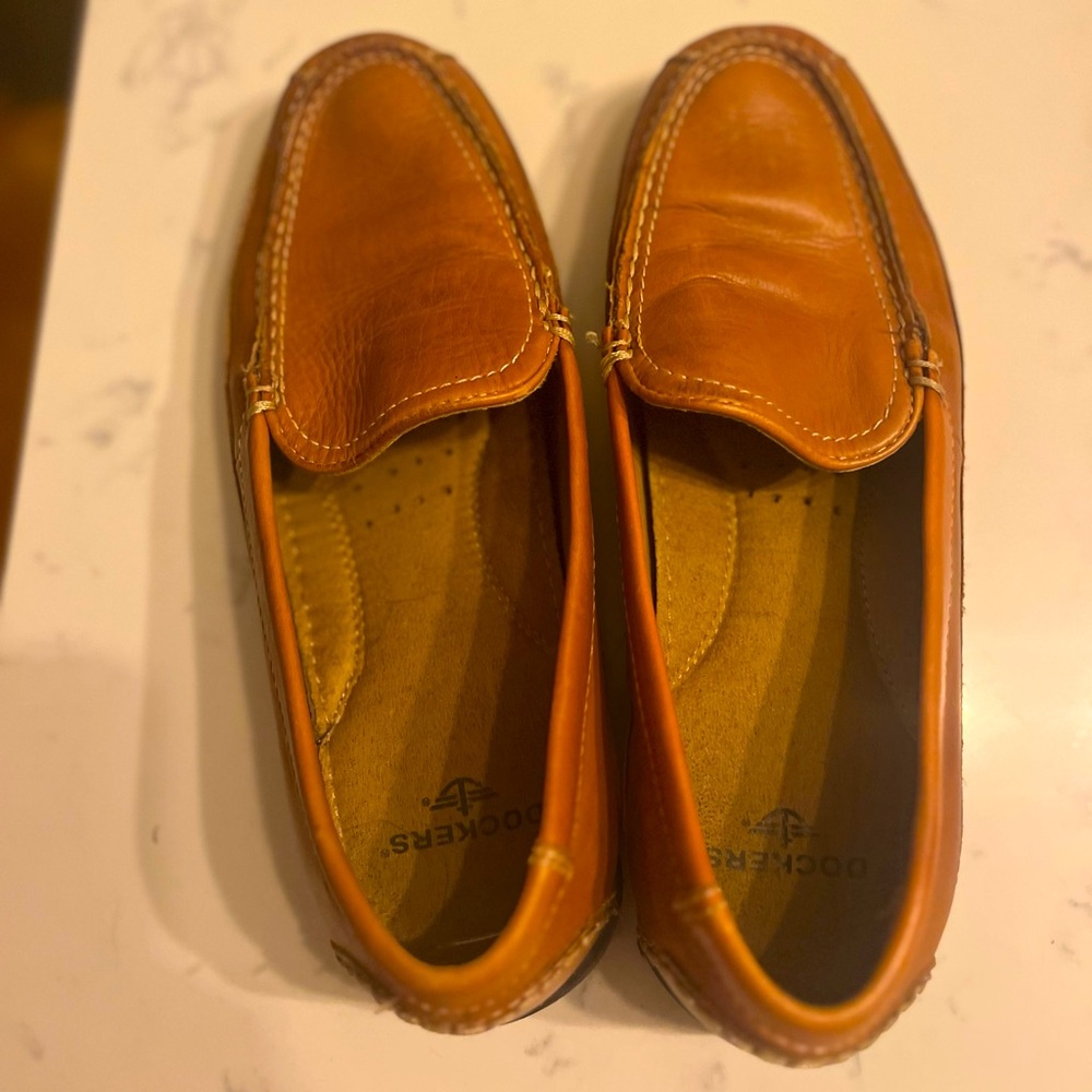 Dockers Men's Brown Leather Loafers